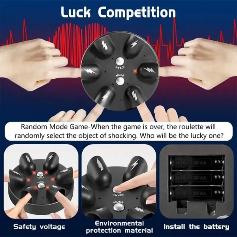 Homylad™ Shock Roulette Party Game