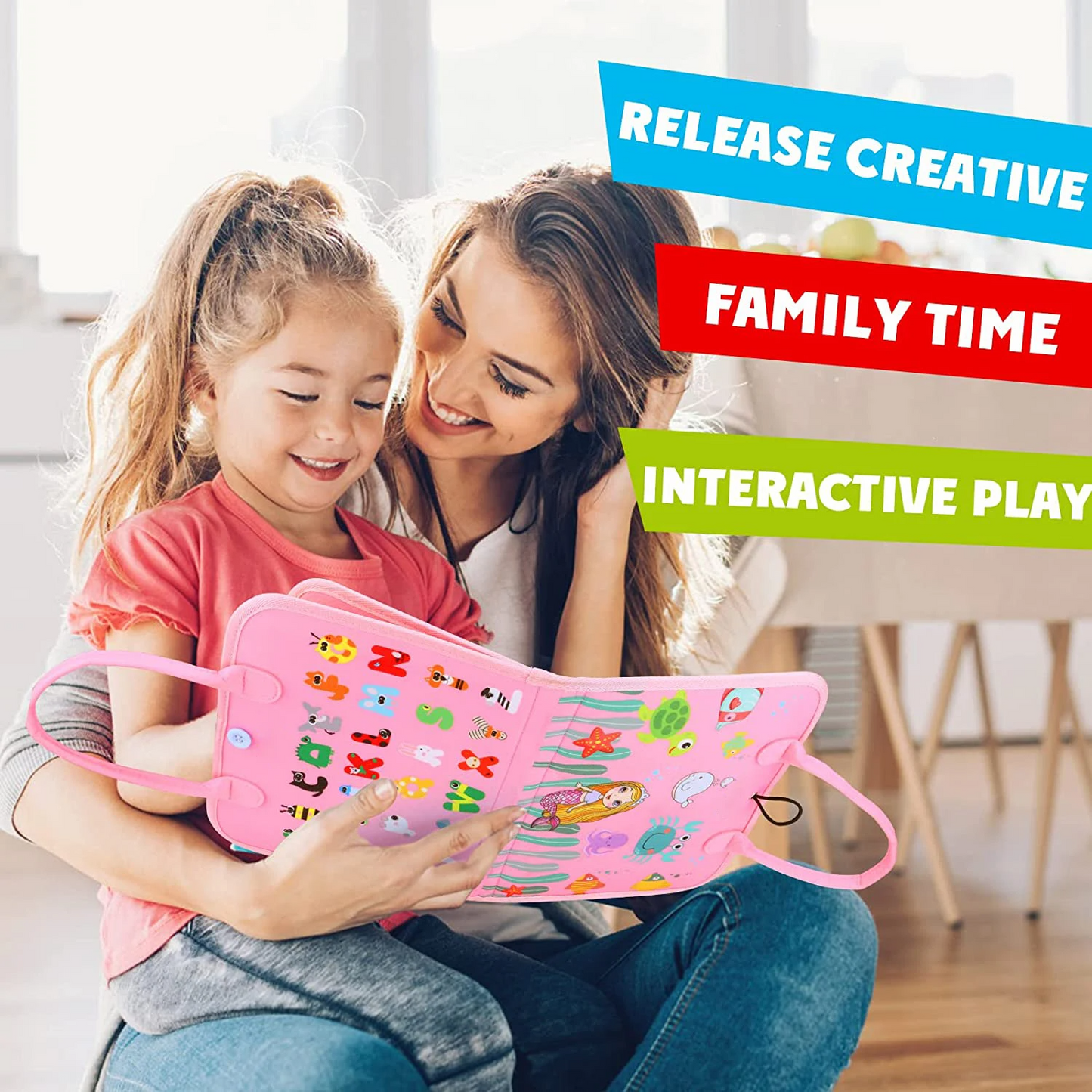Homylad™ Montessori Busy Board