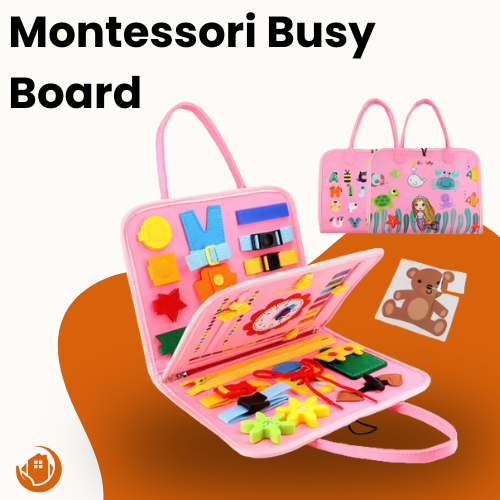 Homylad™ Montessori Busy Board