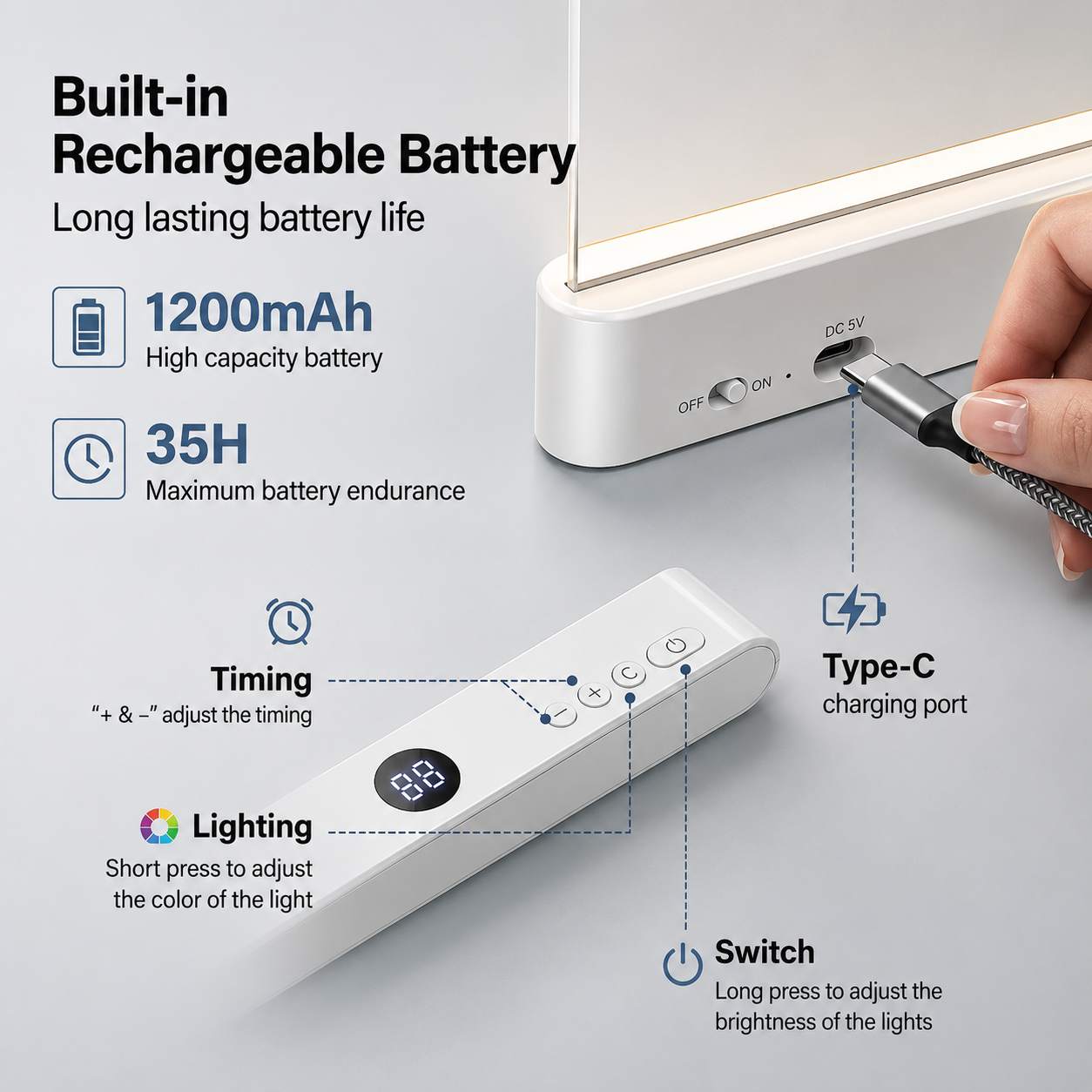 Homylad™ Ultra-Thin Reading Light