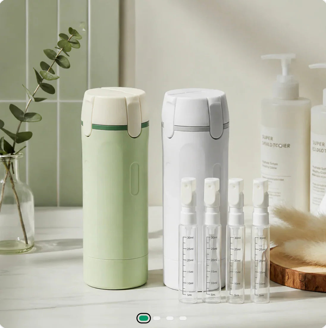 Homylad™ 4-in-1 Travel Liquid Dispenser