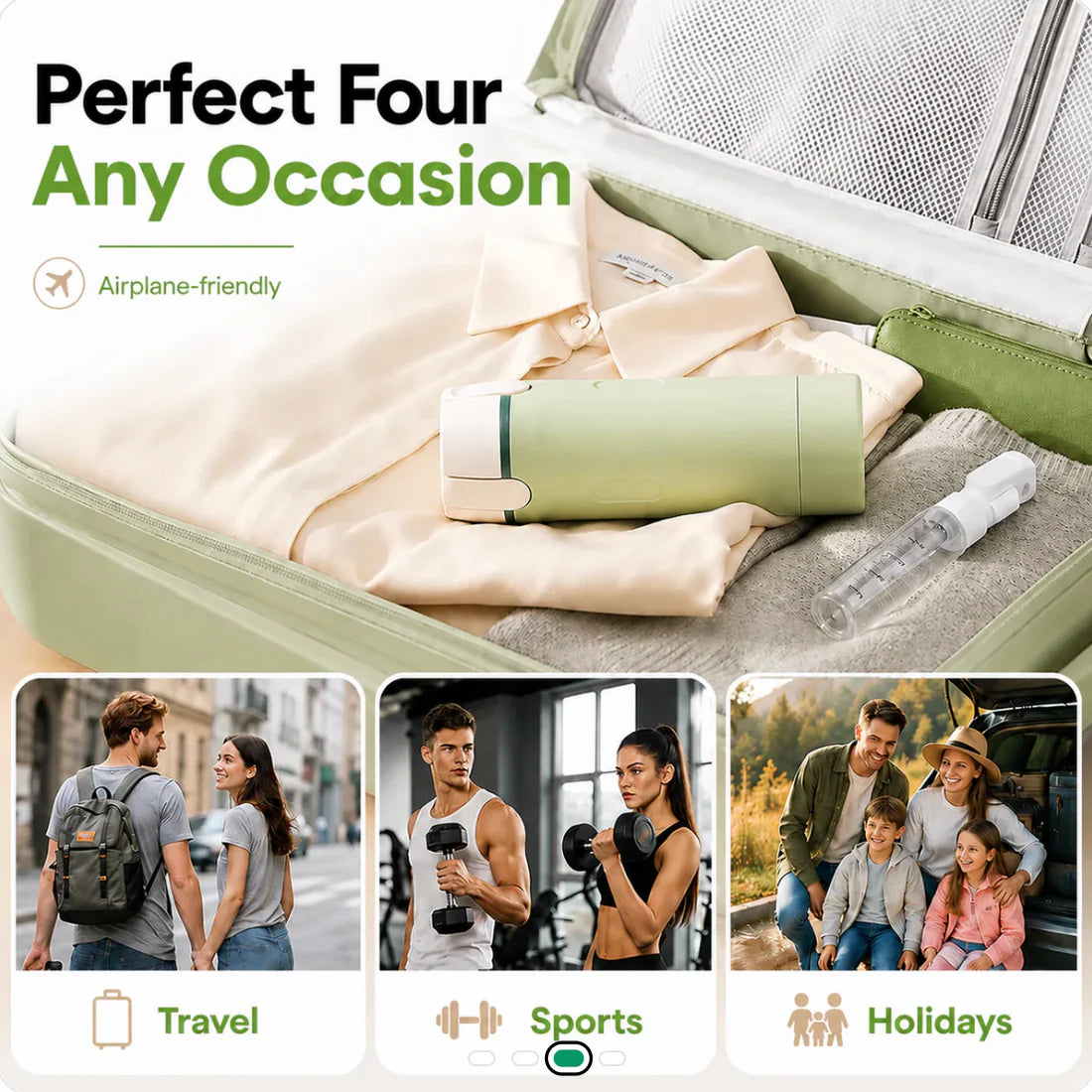 Homylad™ 4-in-1 Travel Liquid Dispenser
