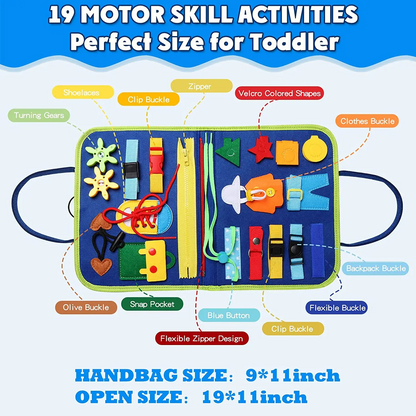 Homylad™ Montessori Busy Board